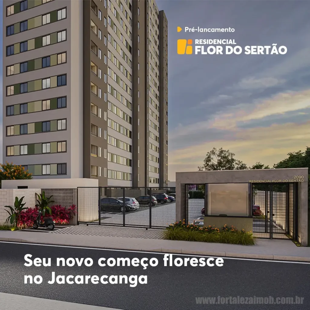 Flor do Sertão MRV, apartamento na Jacarecanga Fortaleza