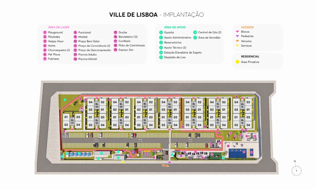 Ville de LIsboa - Apartamento MRV Caucaia